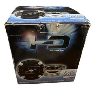 Scosche HD5253 200 Watt 5 1/4” Set Of Car Speakers *New-Open Box*